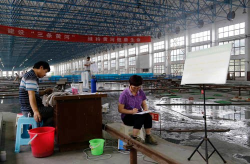 乐鱼（中国）官方水泵承担“模型黄河”主供水泵重任